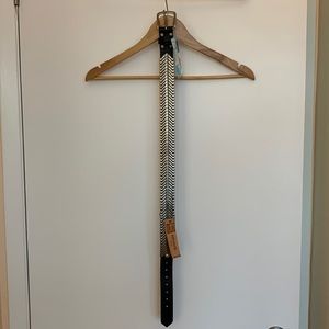 NWT steel snake belt, SX